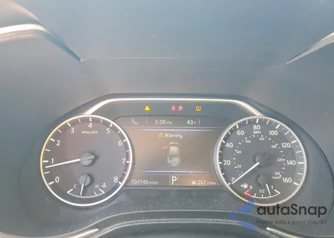 2019 Nissan Maxima S z USA, uszkodzony, nr VIN 1N4AA6AV5KC366350